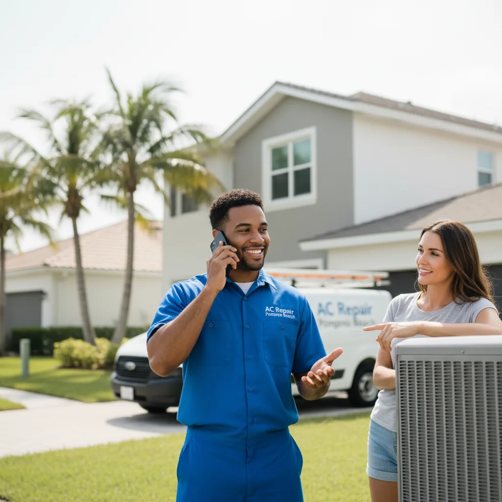 AC Repair Pompano Beach customer support in Sigel